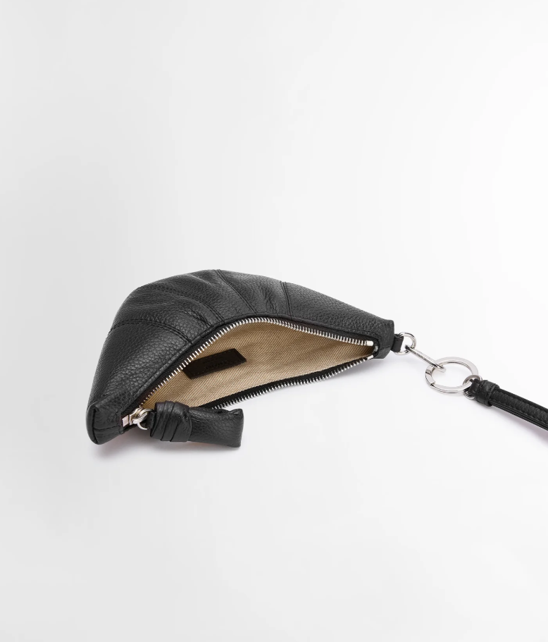 Cross-Body Croissant Coin Purse